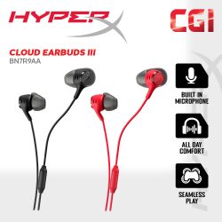 HyperX Cloud Earbuds III Gaming Earphones with Mic - BN7R9AA