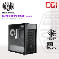 Cooler Master Elite 300 m-ATX Mini Tower PC Case
