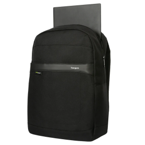 Targus 12-16" GeoLite EcoSmart Plus Laptop Backpack (Black) TBB612GL | Water-Resistant Fabric | Lifetime Warranty