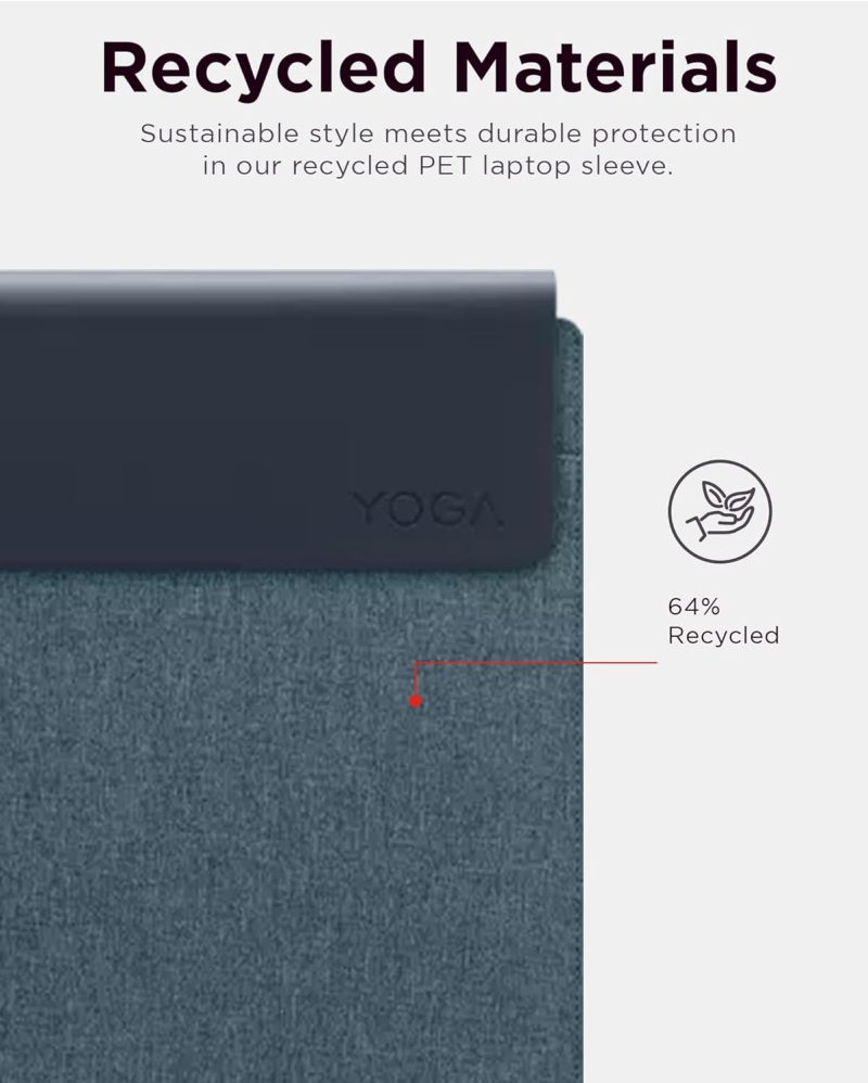 0faf0e795a72bb700686893281ebafa8.jpeg Lenovo YOGA 14.5" Laptop Sleeve Tidal Teal GX41K68626