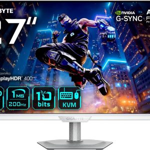 GIGABYTE 27" M27Q2 QD ICE QHD HDR400 IPS G-Sync 200Hz 1ms Ergonomic Gaming Monitor