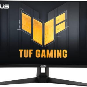 ASUS 27" VG27UQEL5A TUF Gaming Monitor (4K | Fast IPS | HDR10 | Adaptive Sync | 4K 80Hz or FHD 310Hz | Speaker | Ergonomic）