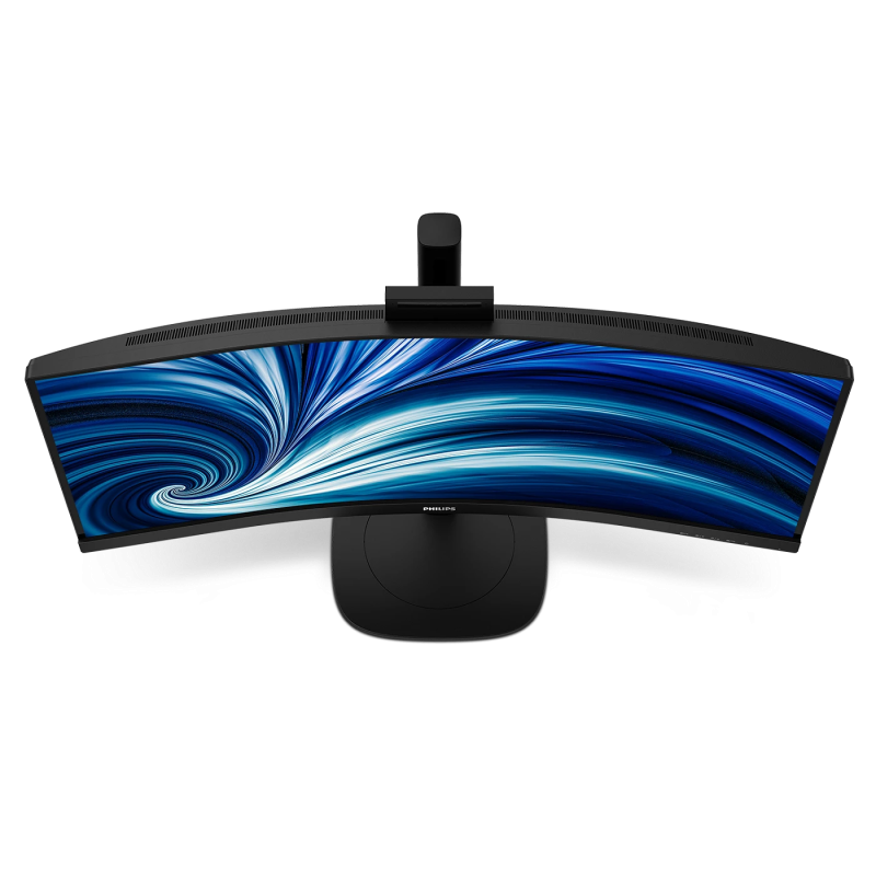 Philips 34" 34B2U3600CH Ultrawide Curved Monitor (UWQHD | HDR10 | VA | 120Hz | 4ms | USB-C | Pop-Up Webcam | Speaker | HAS)