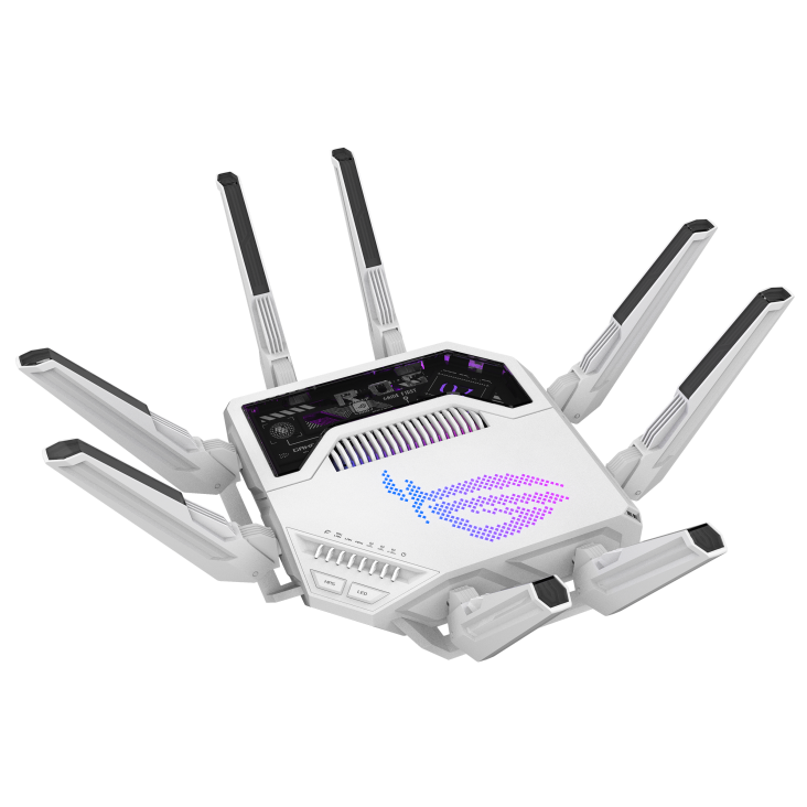 [NEW ARRIVAL] ASUS ROG Rapture GT-BE19000AI Tri-band WiFi 7 Gaming Router ( 19Gbps | Dual 10G Ports | AI Core | AiMesh | Aura RGB )