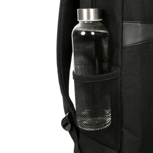 Targus 12-16" GeoLite EcoSmart Plus Laptop Backpack (Black) TBB612GL | Water-Resistant Fabric | Lifetime Warranty
