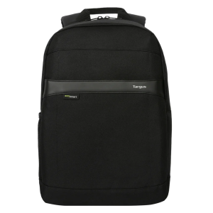Targus 12-16" GeoLite EcoSmart Plus Laptop Backpack (Black) TBB612GL | Water-Resistant Fabric | Lifetime Warranty