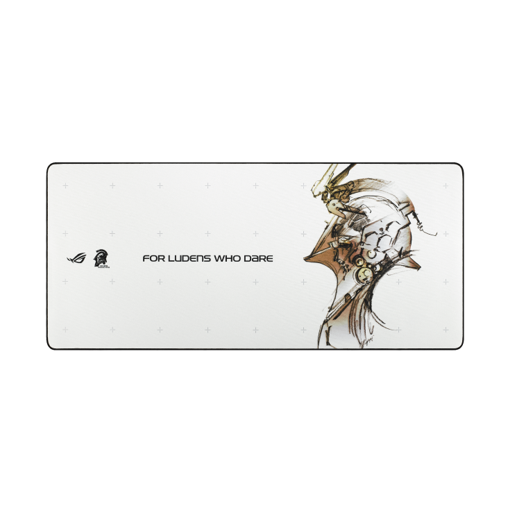Asus NC21 ROG Scabbard II XXL-KJP Mouse Pad - 900x400mm Extended Desktop Mat | Water, Oil & Dust Repellent | Anti-Fray Stitched Edges