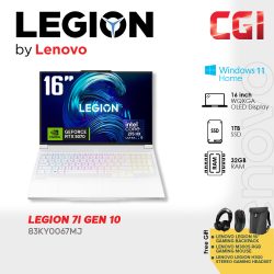 Lenovo Legion 7 16IAX10 83KY0067MJ ( Ultra 9 275HX, RTX5070, 2x16GB, 1TB, 16" WQXGA OLED 165Hz, W11H ) 3Y Legion with Office Gaming Laptop