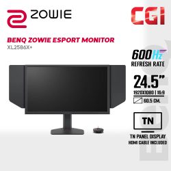 BenQ ZOWIE 24.1" Gaming Monitor for Esports ( FHD | TN | Adaptive-Sync | 600Hz | 1ms | Ergonomic ) XL2586X+