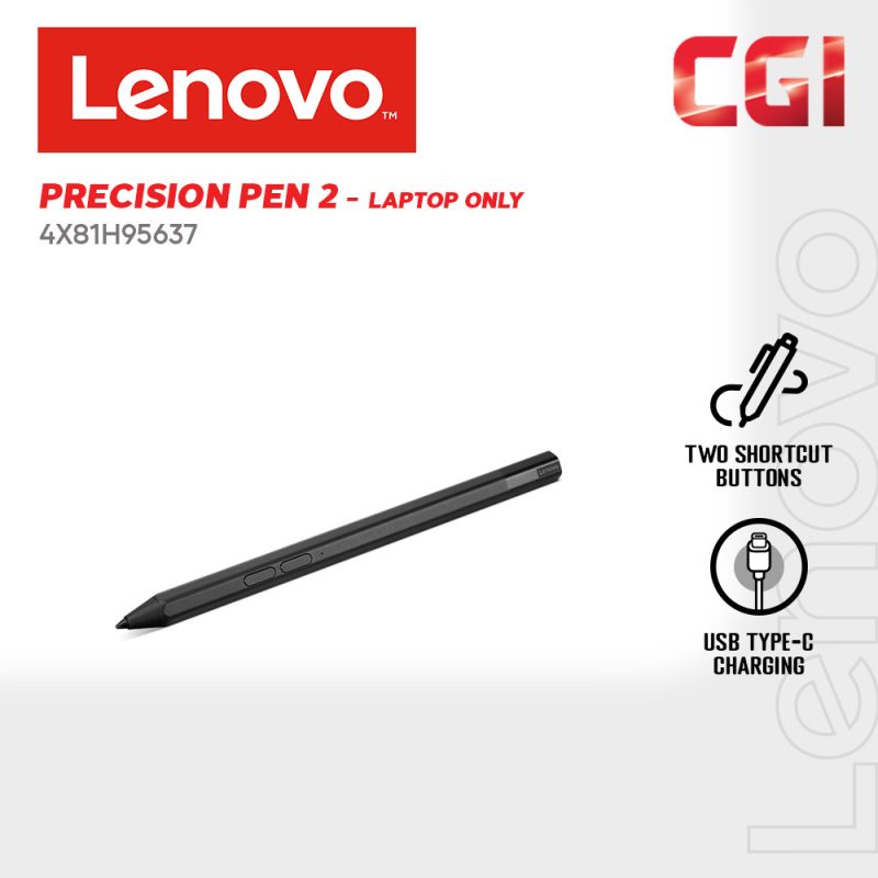 Lenovo Precision Pen 2 For Lenovo Laptop Only - 4X81H95637