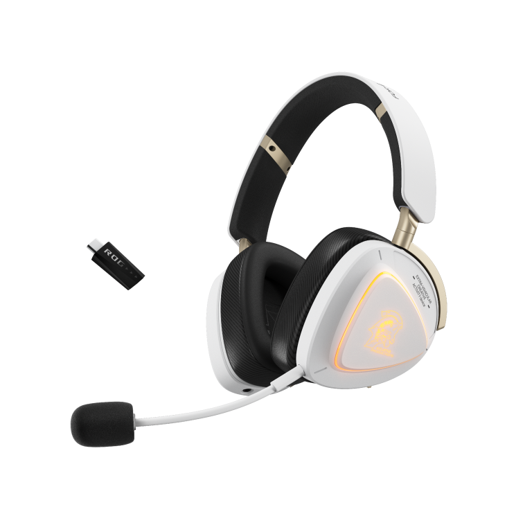 ASUS A703 ROG Delta II-KJP Wireless Headset - 110H Battery | Dual-Mode Audio | Ultra-Low Latency Gaming Headset (Kojima Version)