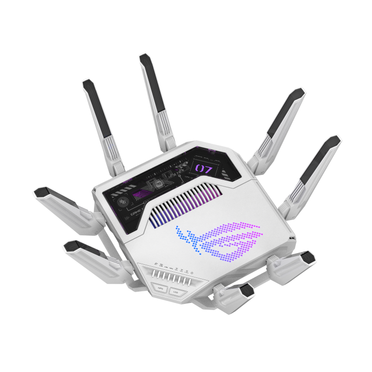 [NEW ARRIVAL] ASUS ROG Rapture GT-BE19000AI Tri-band WiFi 7 Gaming Router ( 19Gbps | Dual 10G Ports | AI Core | AiMesh | Aura RGB )
