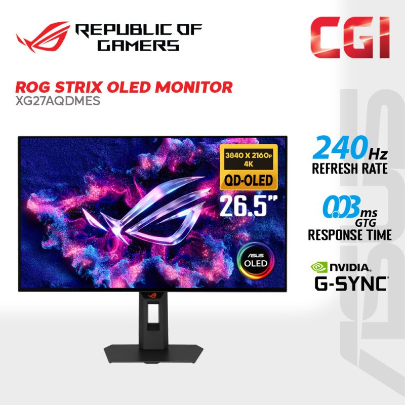 eb8c17a9c15b76dfb38f35682f5d40b8.jpeg Asus ROG Strix 27" OLED XG27AQDMES OLED ( QHD, 240Hz, 0.03ms, HDR10, Adaptive Sync, Ergonomic ) Gaming Monitor