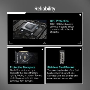 ASUS Dual GeForce RTX™ 5070 12GB GDDR7 OC Edition Graphic Card
