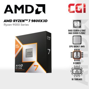 AMD Ryzen 7 9800X3D Desktop Processor