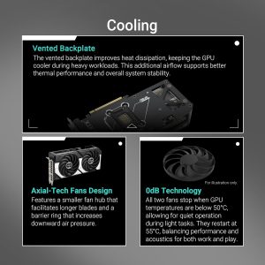 ASUS Dual GeForce RTX™ 5070 12GB GDDR7 OC Edition Graphic Card