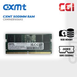 CXMT 16GB DDR5 5600MHZ SODIMM RAM CXMR4E816S6AS