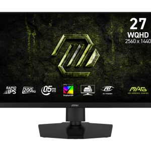 MSI 27" MAG 274QPF E20 ( IPS, WQHD, 200Hz, 0.5ms, G-Sync, Freesync, HDR400 ) Ergonomic Gaming Monitor