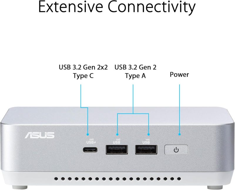 Asus NUC 14 RNUC14RVSU900000I Pro+ Slim (Intel® Core™ Ultra 9) Win11Pro with Office Mini PC