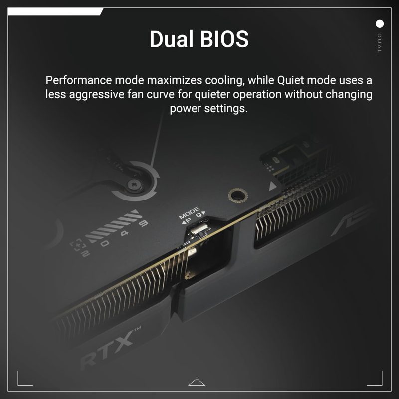 ASUS Dual GeForce RTX™ 5070 12GB GDDR7 OC Edition Graphic Card
