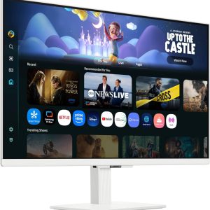 Samsung 27" M5 M50F LS27FM501EEXXS ( IPS, FHD, HDR10, 60Hz, 5ms, Tizen OS ) Smart Monitor with Speaker