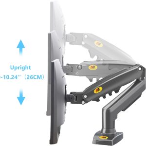North Bayou F80 Gas Strut 17" - 30" Supported Monitor Mount