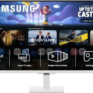 Samsung 32" M5 M50F LS32FM500EEXXS ( VA, FHD, 60Hz, 4ms, Tizen OS ) Smart Monitor with Speaker