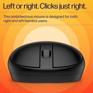 HP 240 1,600 DPi Black Bluetooth Mouse - 3V0G9AA