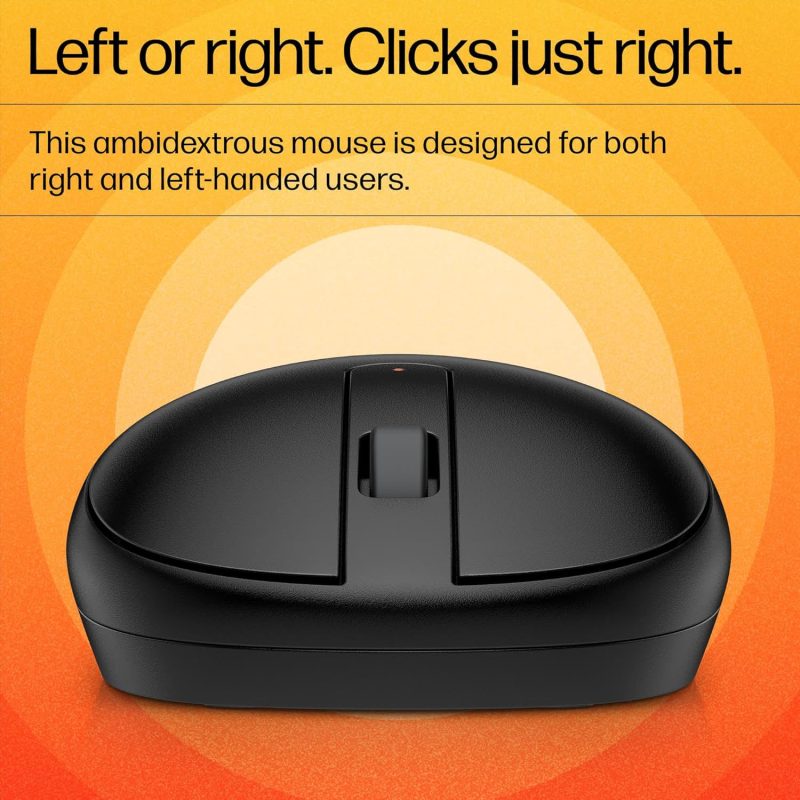 HP 240 1,600 DPi Black Bluetooth Mouse - 3V0G9AA