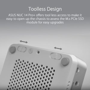 Asus NUC 14 RNUC14RVSU900000I Pro+ Slim (Intel® Core™ Ultra 9) Win11Pro with Office Mini PC
