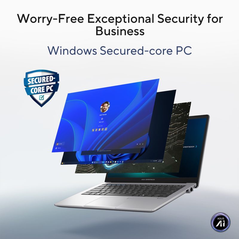 Asus 14" ExpertBook P1 P1403 Laptop Intel i5-13420H 16GB 512GB FHD Win11Pro 3Y Onsite - P1403CVA-S61105X