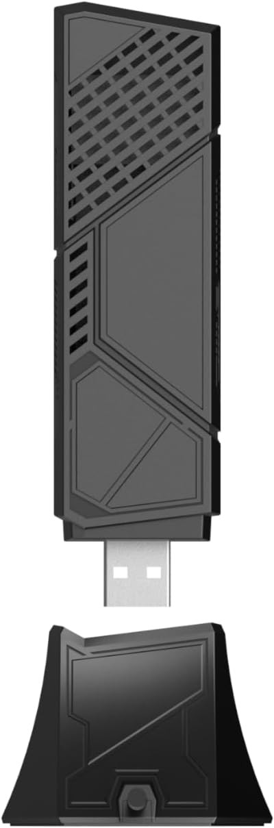 ASUS ROG USB-BE92U BE6500 Tri-Band WiFi 7 USB Adapter [World's 1st WiFi 7 Dongle]