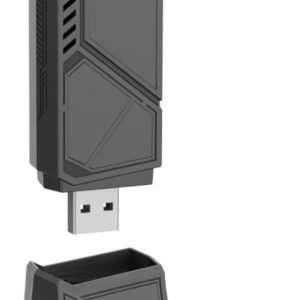 ASUS ROG USB-BE92U BE6500 Tri-Band WiFi 7 USB Adapter [World's 1st WiFi 7 Dongle]