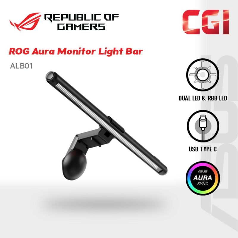 [PreOrder] Asus ALB01 ROG Aura Monitor Asymmetrical Light Bar