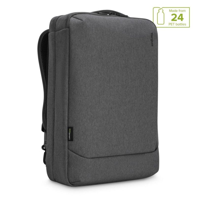 Targus 15.6" Cypress Convertible Backpack with EcoSmart in Grey - TBB58702GL