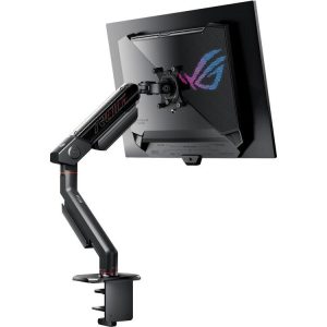 [PreOrder] Asus AAS01R ROG Ergo Monitor Arm up to 49-inch - Mechanical Spring Monitor Mount with Desk Clamp and Grommet Mount