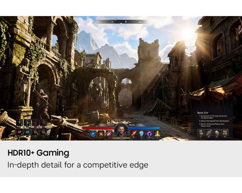 Samsung 32“ Odyssey G8 G80HS LS32HG806ESXXS（ IPS,  HDR10+, 6K 165Hz / 3K 330Hz , 1ms, Freesync, GSync ) Gaming Monitor