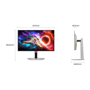 Samsung 27" Odyssey G8 G80SH LS27HG802SEXXS ( OLED, 4K UHD, HDR10+, 240Hz, 0.03ms, Freesync ) Gaming Monitor