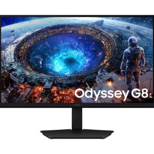 Samsung 27" Odyssey G8 G80HF LS27HG806EFXXS ( IPS, HDR10+, 5K 180 Hz / QHD 360 Hz, 1ms, Freesync , G-Sync ) Gaming Monitor