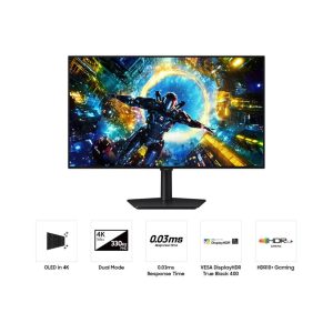 Samsung 32” Odyssey G7 G73SH LS32HG732SEXXS ( OLED, 4K UHD, HDR10+, 4K 165Hz / FHD 330 Hz, FreeSync ) Gaming Monitor