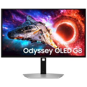 Samsung 27" Odyssey G8 G80SH LS27HG802SEXXS ( OLED, 4K UHD, HDR10+, 240Hz, 0.03ms, Freesync ) Gaming Monitor