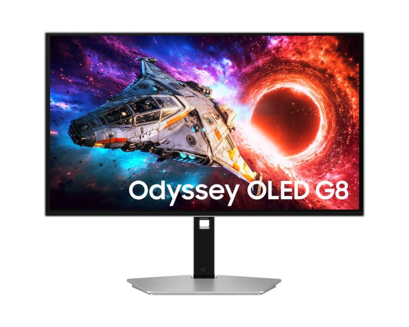 Samsung 27" Odyssey G8 G80SH LS27HG802SEXXS ( OLED, 4K UHD, HDR10+, 240Hz, 0.03ms, Freesync ) Gaming Monitor