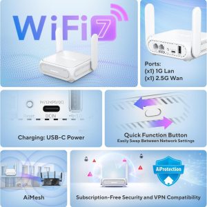 060ba659da3b24d790e495883d7da27e.jpeg ASUS RT-BE58 Go Dual-band WiFi 7 3600 Mbps, 4G & 5G Mobile Tethering, Guest Network Pro AiMesh Travel Router