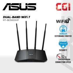 Asus RT-BE3600HP WiFi 7 AiMesh 3600 Mbps MLO Parental Control Extendable Router