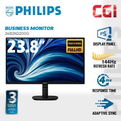 Philips 24" 24B2N2200G IPS FHD Adaptive Sync 144Hz 4ms Build In Speaker Business Monitor