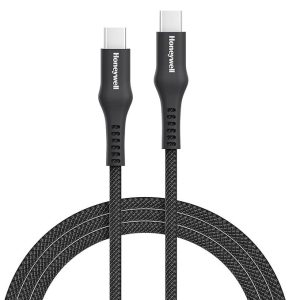 Honeywell Type-C to Type-C Cable 1.2 Meter (Black) - HC000700/CBL/1.2M/BLK