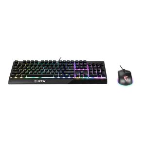 MSI Vigor GK30 Combo RGB Gaming Keyboard Mouse - Black | White