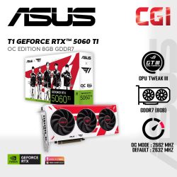 [Limited Edition] Asus T1 GeForce RTX5060 Ti 8GB GDDR7 OC Edition Graphic Card