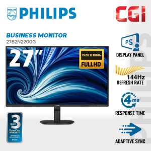 88a77382c3bf2b579da4c76f78270588.jpeg Philips 27" 27B2N2200G IPS FHD Adaptive Sync 144Hz 4ms Build In Speaker Business Monitor