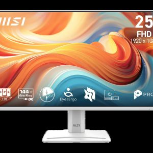 89660c838dc5ffa19271d28fdfa11901.jpeg MSI 24.5" Pro MP251W E14A IPS FHD FreeSync 144Hz 1ms Eyes Ergo Business Monitor with Speaker